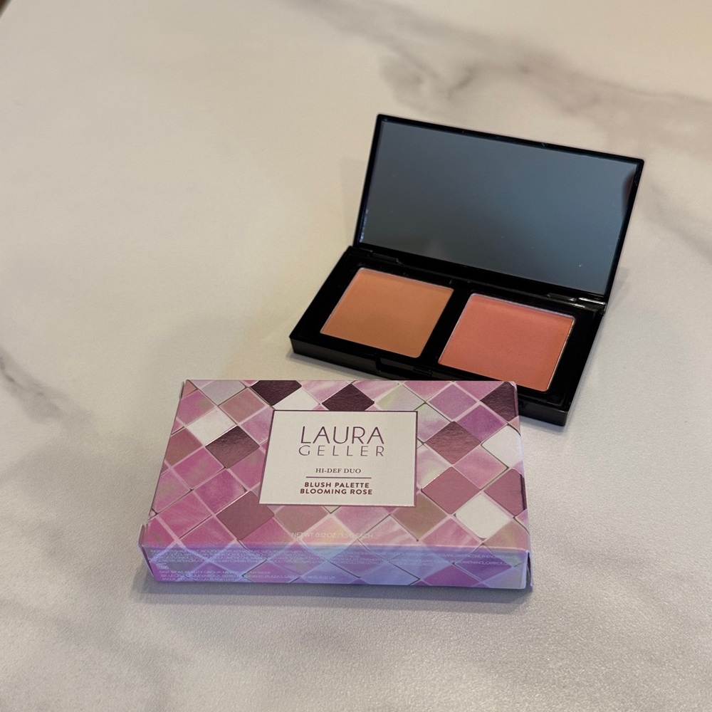 Laura Geller Hi-Def Blush Palette “Blooming Rose” New In Box